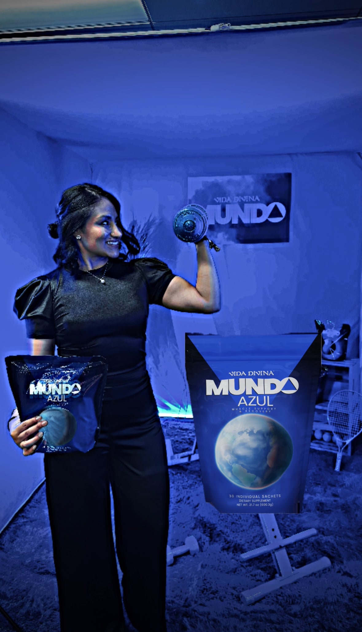 MUNDO AZUL (creatina)